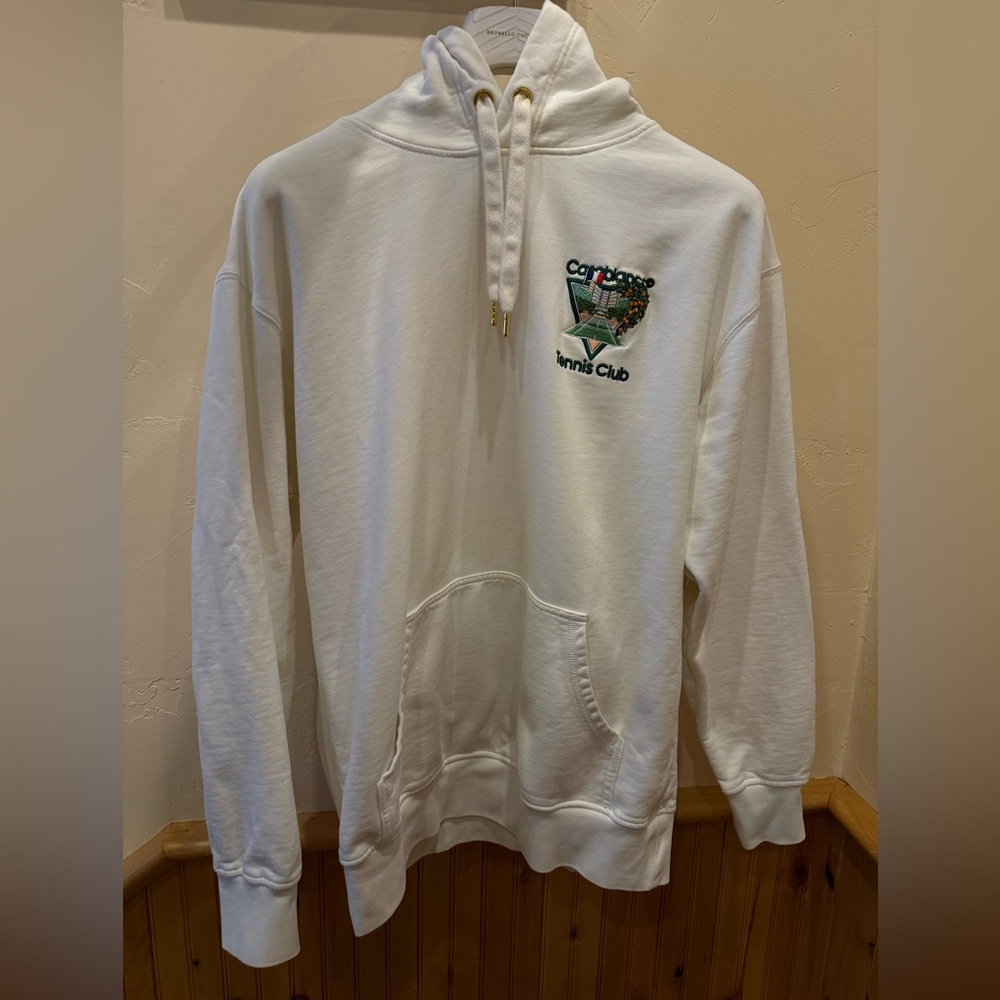 Casa Blanca White Tennis Club Hoodie